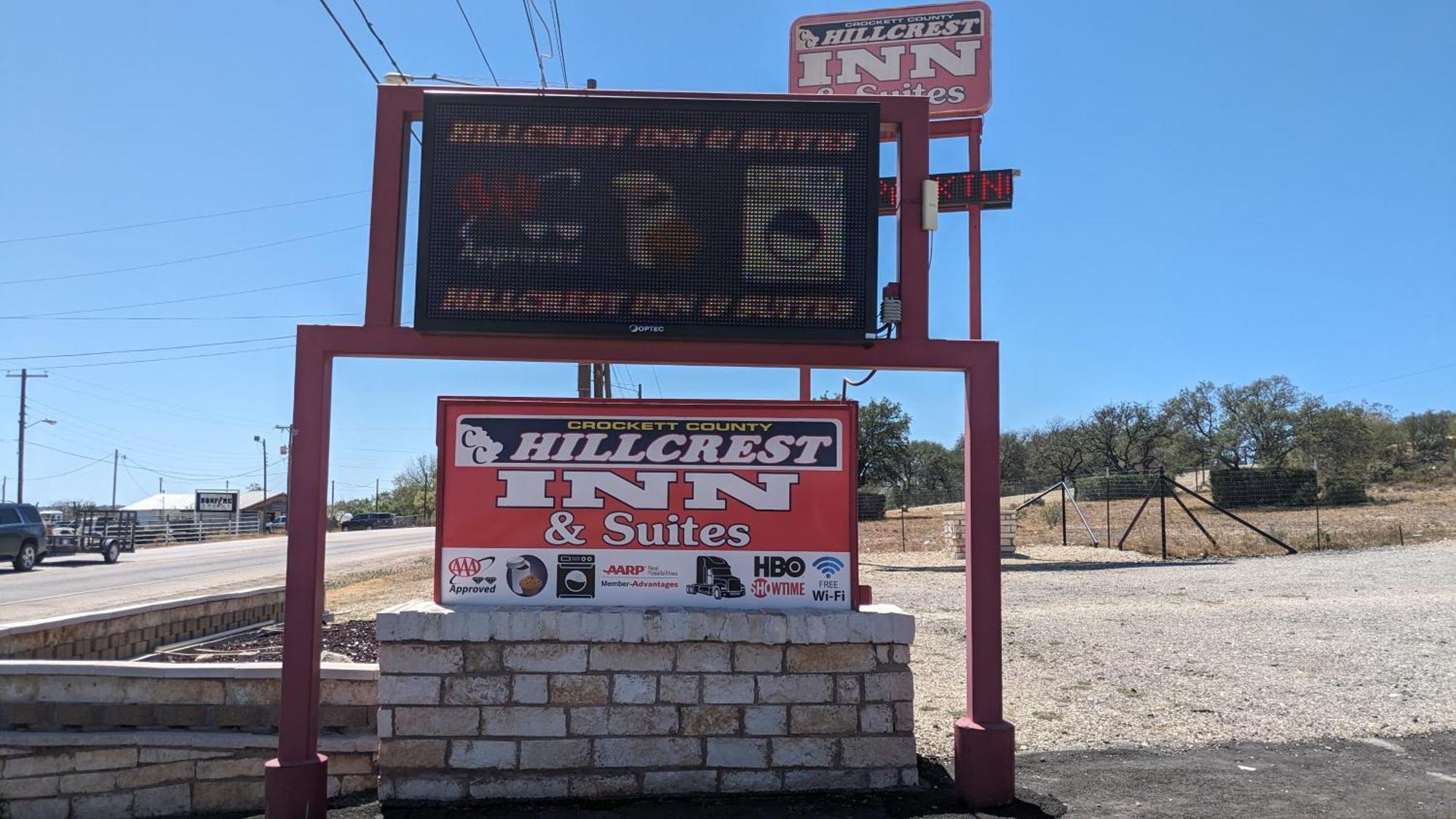 Hillcrest Inn & Suites Ozona Exterior foto